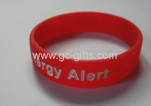 Party multi-color silicone wristbands