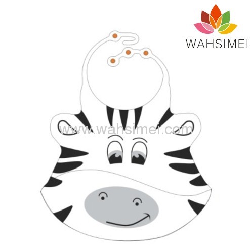 Custom cheap funny silicone baby bib for wholesale
