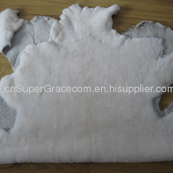 Genuine natural sheepskin fur shoe lining