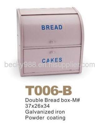 T006 Bread Box with Double Layers