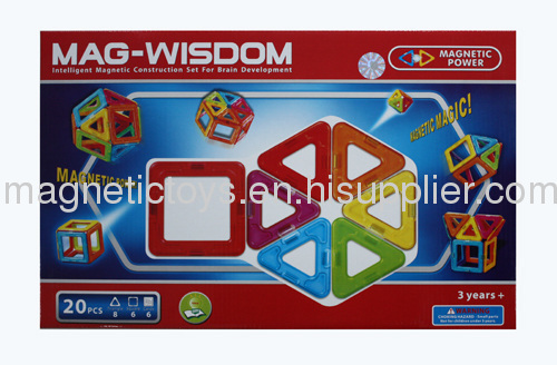 Safe magnetic biulding toys for children