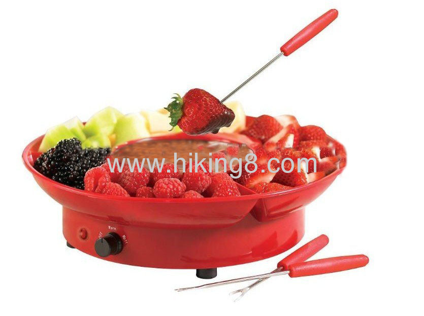 electric chocolate fondue with 25W