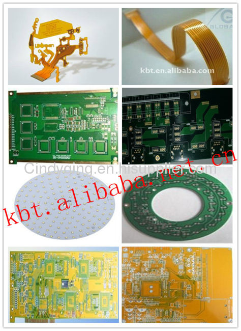 Double-sided PCB with lead free surface treatment, china PCB supplier.