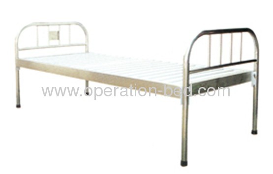 Stainless steel flat nursing bed