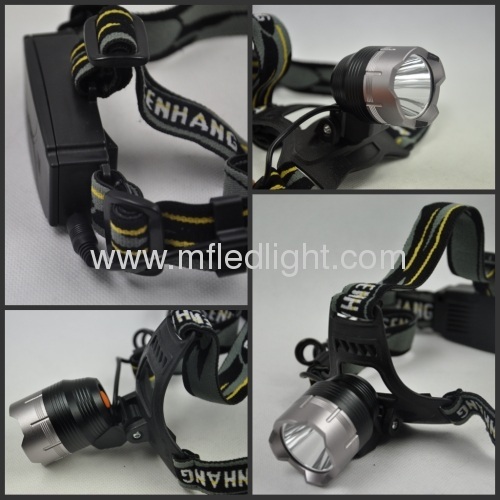 Aluminum 5Watt high power cree R2 mining helmet light