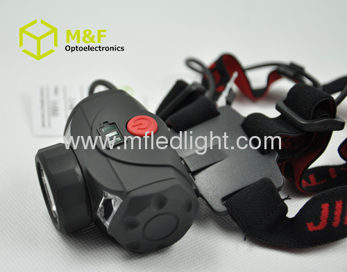 ABS 1W high power led hunting headlight