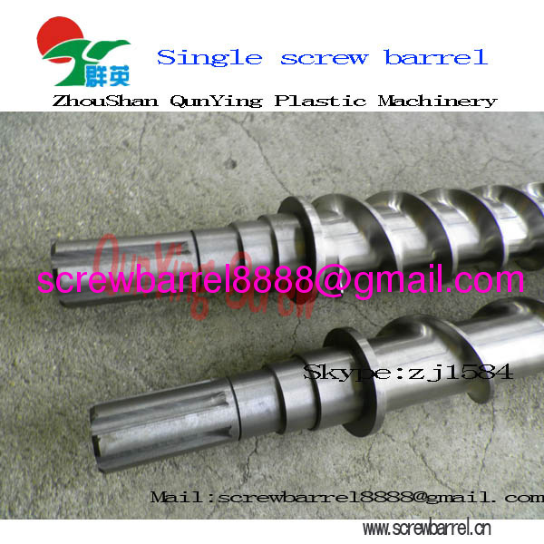 Alloy screw and barrel