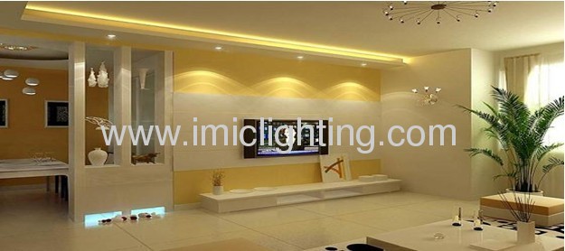 Square 6W Aluminium Ceiling Light 