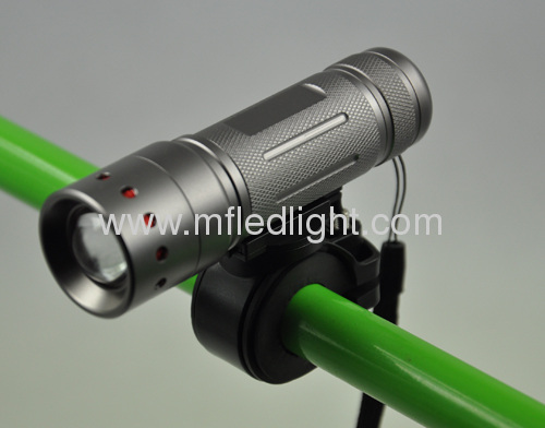 Aluminum 3W CREE LED high power bicycle flashlight