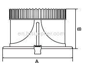 LED down light 15W