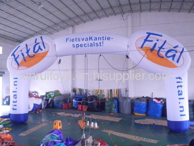 Hot Inflatable Sport Arch, Inflatable Star Line Arch