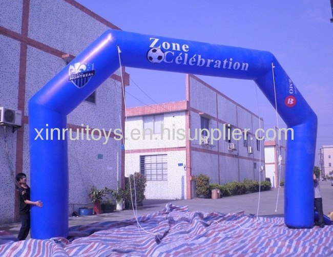 7mH Inflatable Advertising Arch with Logos