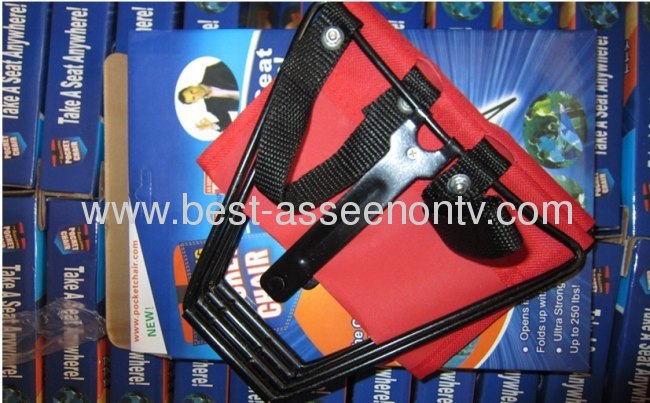 Amazing pocket chair portable folding mini folding stool tv product