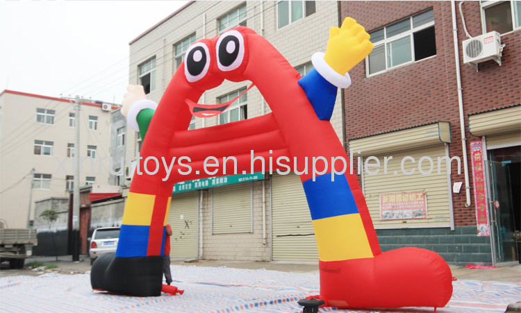 7mH Inflatable Advertising Arch with Logos