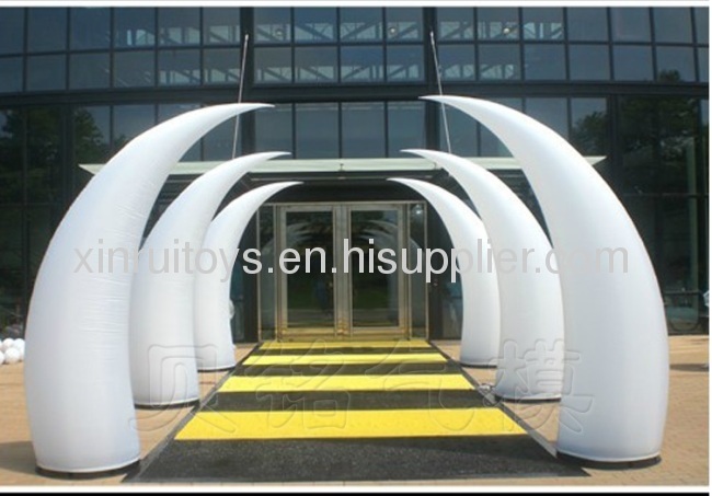 Inflatable Party Decoration Tusk, Decoration Horn