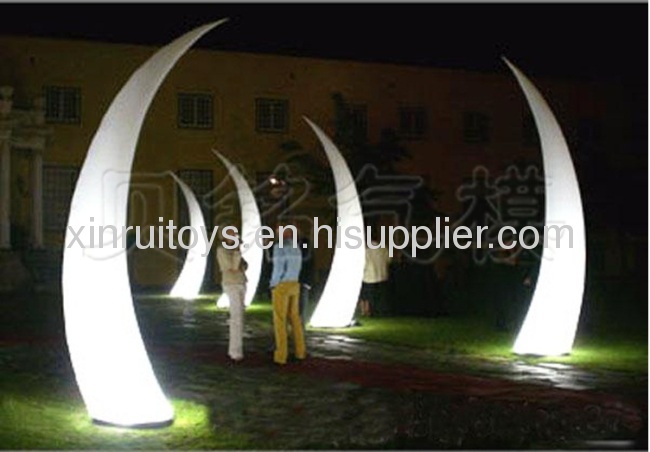 Inflatable Party Decoration Tusk, Decoration Horn