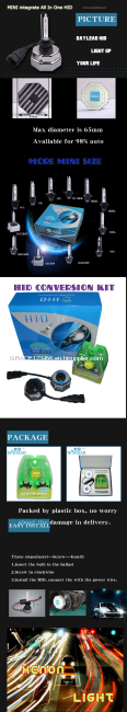 HID MINI ALL IN ONE XENON KIT WITH GOOD QUALITY