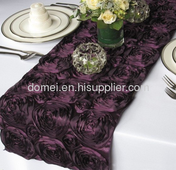 wedding embroidery table runner