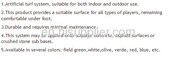 Suntex Golden Slam-T19 tennis artificial grass