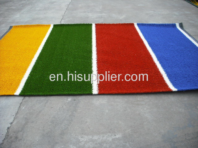 artificial grass running track