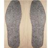100% Polyester Felt / Warm 100% Wool Felt Insoles With European Size #36 ~ #45 For Boots