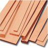Professional ASTM / JIS, Din 80 - 400mm Custom Copper Flat Bar For Conveyors, Port Cranes