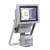 14W COB LED Flood Light PIR Sensor Aluminium Die-casting IP44 with Epistar Chip