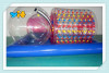 inflatable water roller 3 air, human sized hamster ball, aqua roller