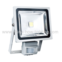 COB LED Flood Light PIR Sensor Aluminium Die-casting with Epistar Chip