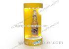 Custom Magnetic system / Pop Display, Acrylic Turning LED light floating bottle display with OEM log