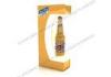 Acrylic Plastic and c shaped floating bottle display, Custom Beer / Wine Liquor Bottle Display For A