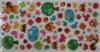 Custom Mushroom Cartoon Japan PVC Dimensional 3D Clear Cute Puffy Stickers For Kids