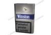 OEM Acrylic fiber optic Cigarette Display Box with custom logo, L55*W22*H90MM For business display