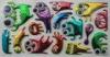 Non-toxic Funny Monsters 3D Puffy Stickers with Googly Eyes Stickers For Promotional Gifts