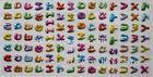 Custom Made 3D Glitter Puffy Alphabet Stickers PVC Foam Cute Puffy Stickers EN-71 Approved