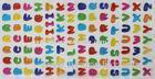Safe Super Cute Kids 3D Dimensional Shinning Puffy Alphabet Stickers For Pencil Box