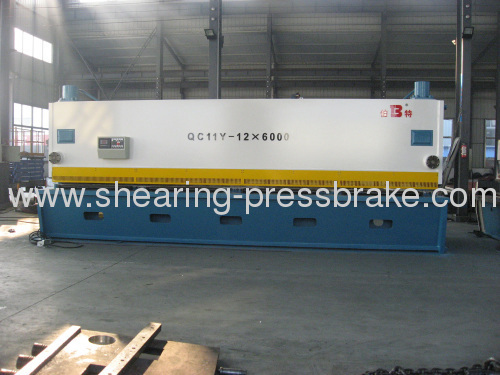 QC11Y-10*6000 plate hydraulic cutting machine
