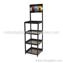 Lubricating Oil Metal Display Rack,dispay shelf