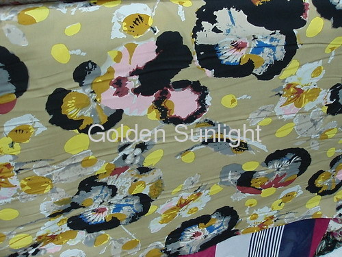 100% polyester chiffon fabric for dress, garment