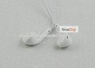 White Travel Comfortable EarPods Lightweight Remote Mic Apple headphones, Earphones For Iphone 4 5