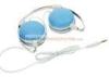 Blue ATH-FW5 Pottery Dynamic 3.5 Mm Stereo Audio Technica Noise Canceling Headphones For Smartphone