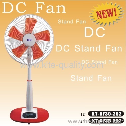 Five Blades Red DC Fan Two Size 12