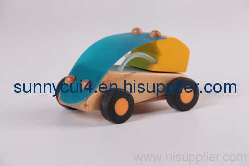 eco - car wooden toys wooden car
