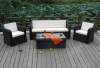 4pcs outdoor wicker furniture