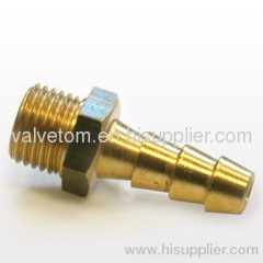 Hosetail Barb Connector and barb nipple