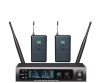 UHF dual 16 channels wireless microphone