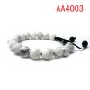 fashion design white bead shamballa bracelet