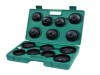 15pcs Cap Wrench Set & Oil Filter Wrench - End Cap