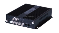 6 Channel Video Fiber Optic Multiplexer