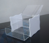 Fliptop plastic storage boxes